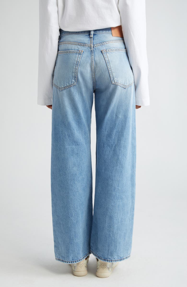Acne Studios Loose Fit Jeans, Alternate, color, Light Blue