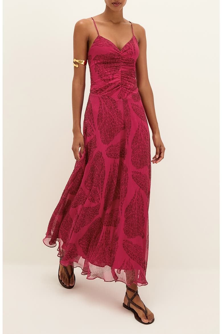 Roseate Eira Cover-Up Maxi Dress, Main, color, PINK MULTI