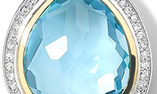 Ippolita Chimera Lollipop Pendant Necklace In Blue