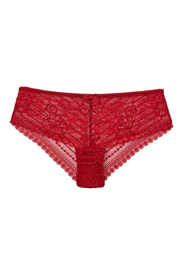 Panama Lace Briefs, Alternate, color, CARDINAL