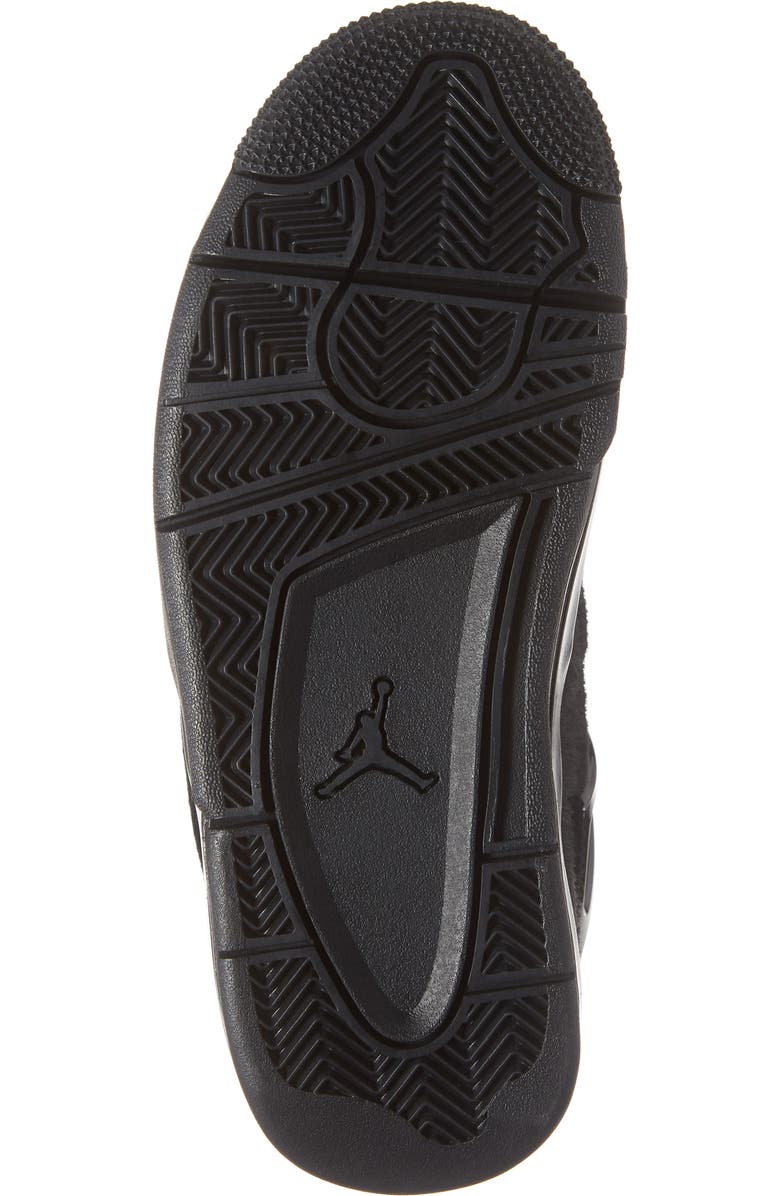 Nike x Olivia Kim Air Jordan 4 Retro Genuine Calf Hair High Top Sneaker, Alternate, color,