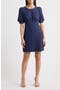 selected True Navy Leafy Knit