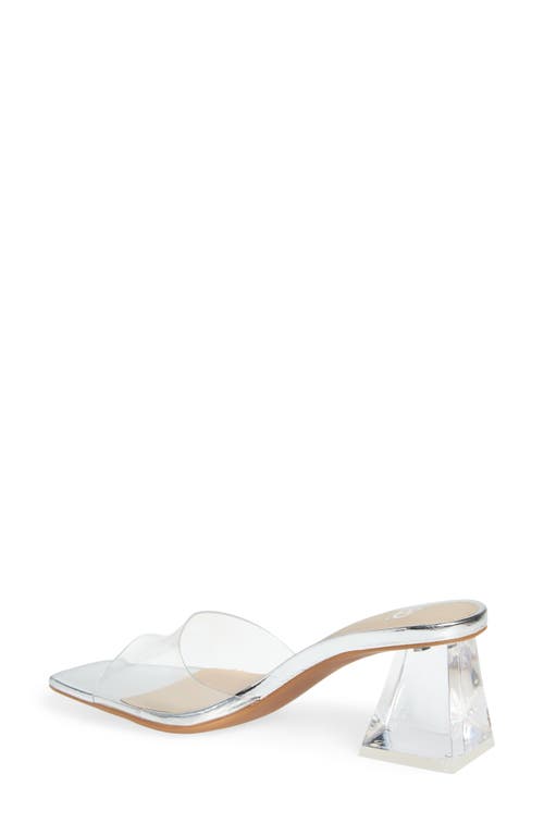 Bp. Brooks Sandal In Silver- Clear