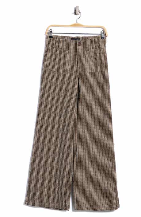 Supernova Double Knit Wide Leg Pants
