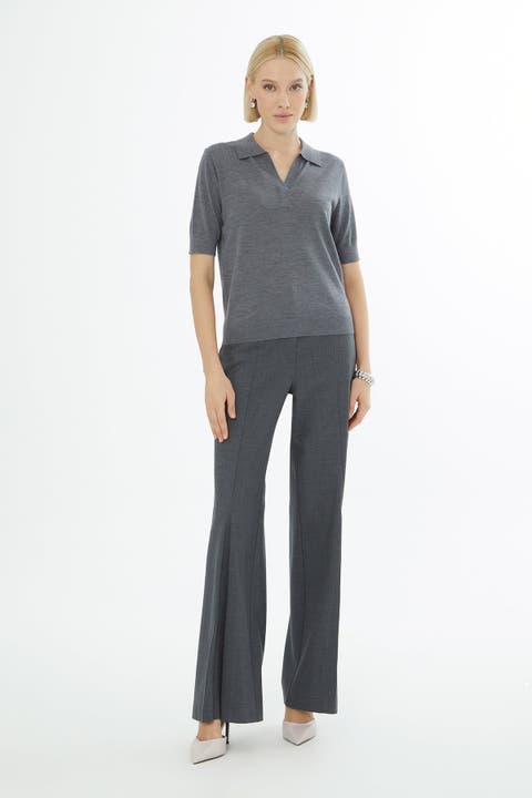 Off-Shoulder Knit Sweater