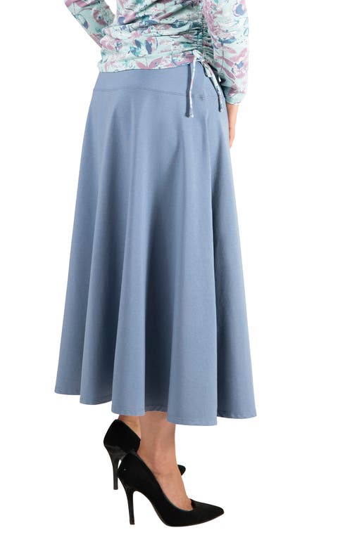 Uv Skinz A-line Upf Midi Skirt In Multi