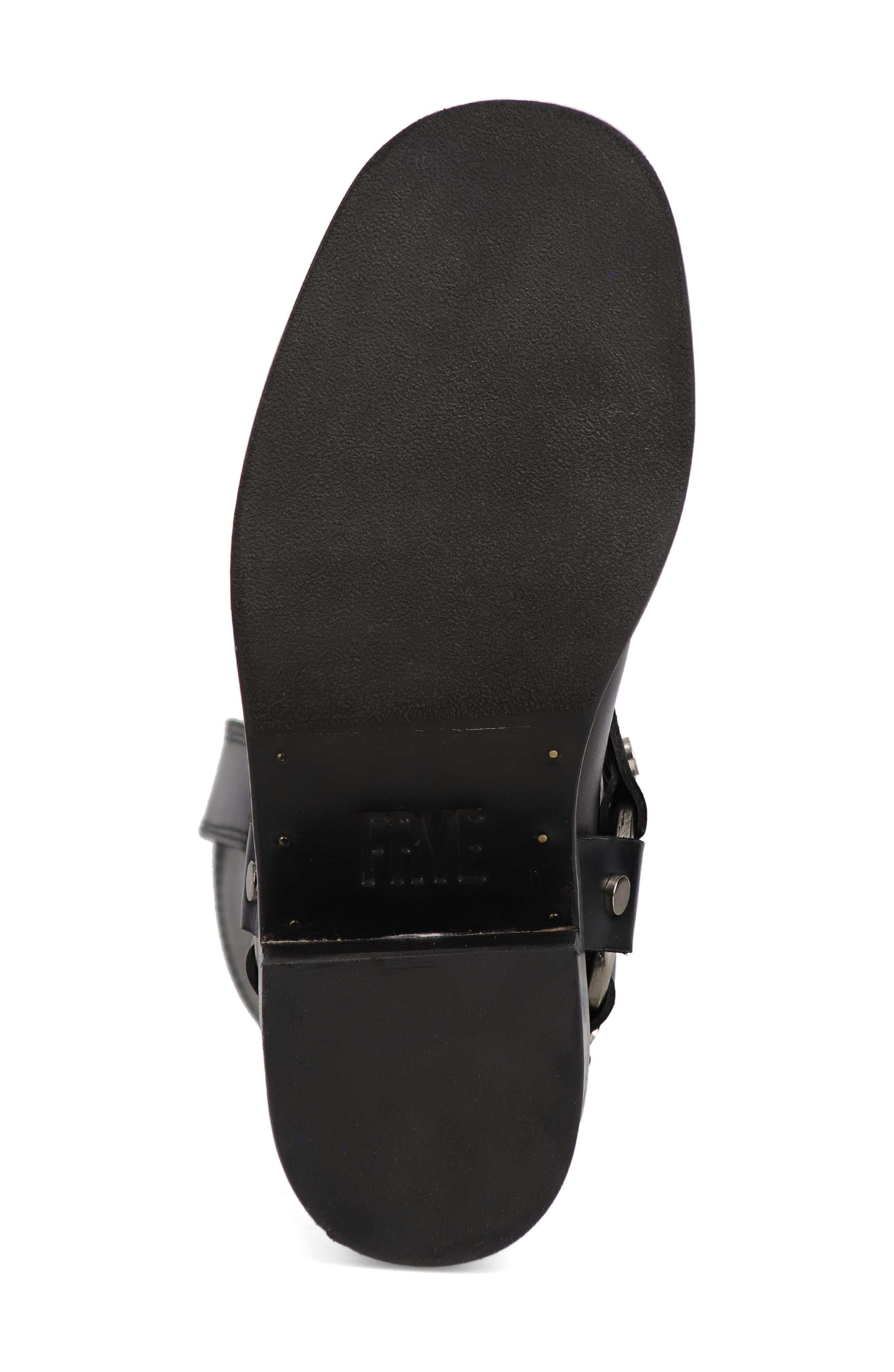 Frye Kate Harness Boot, Alternate, color, Black