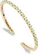 Orly Marcel Bliss Emerald Thin Cuff Bracelet