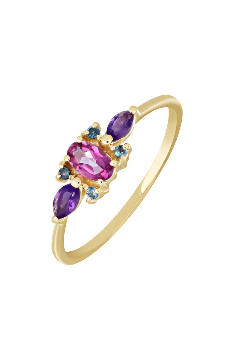 Bony Levy BLC 14K Gold Topaz & Amethyst Ring, Main, color, 