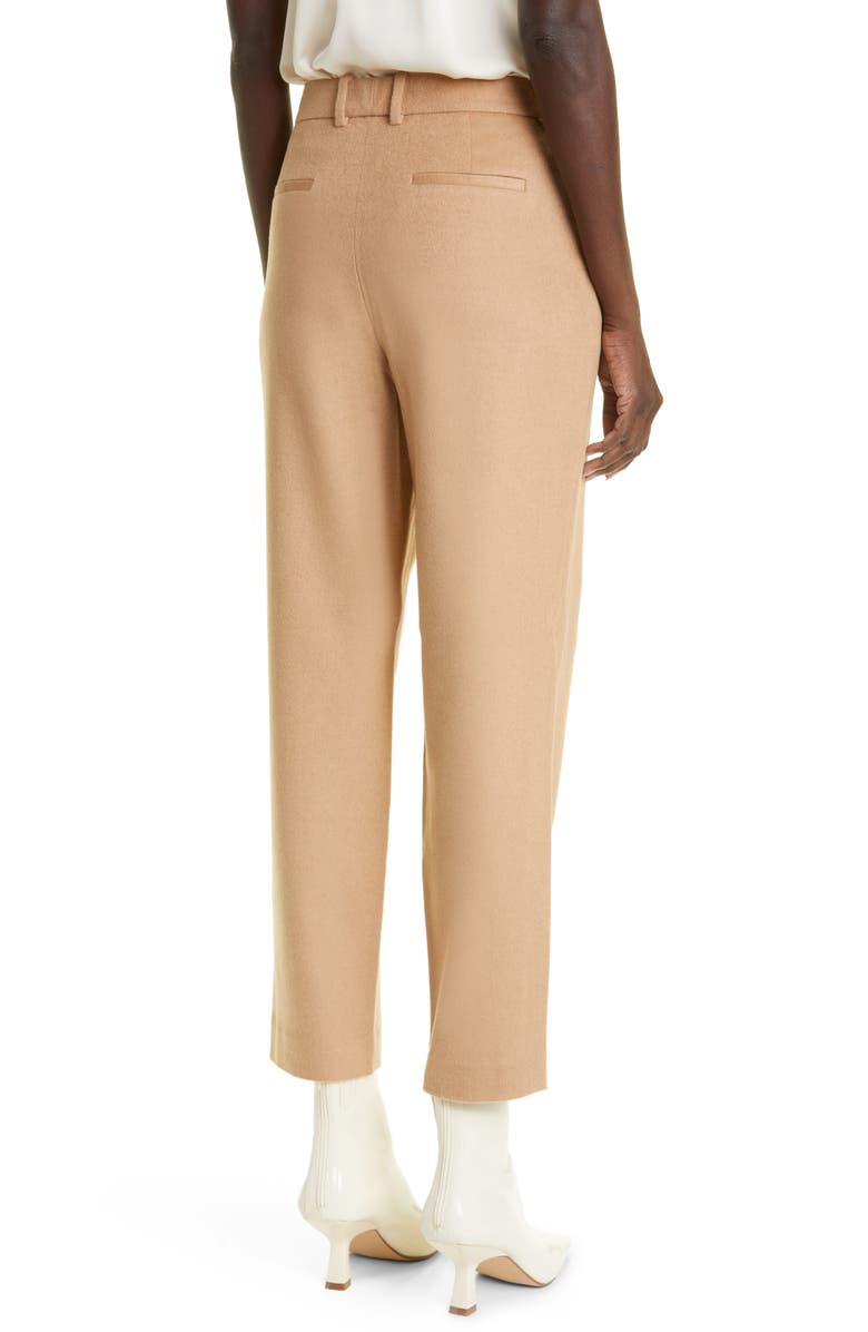 Lafayette 148 New York Clinton Camel Hair Ankle Pants, Alternate, color, 