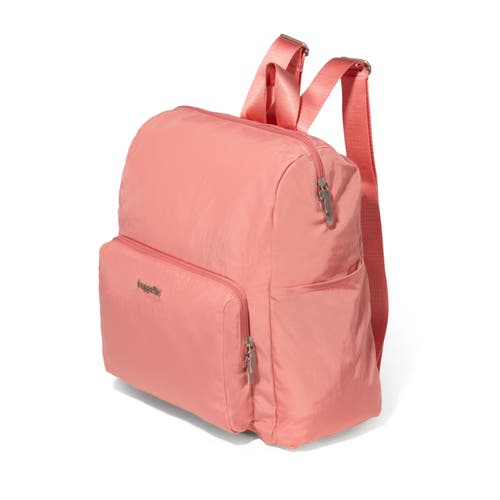 Baggallini Carryall Packable Backpack In Terracotta