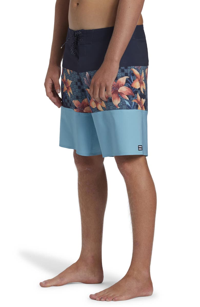 Billabong Tribong Pro Water Repellent Board Shorts, Alternate, color, Coastal