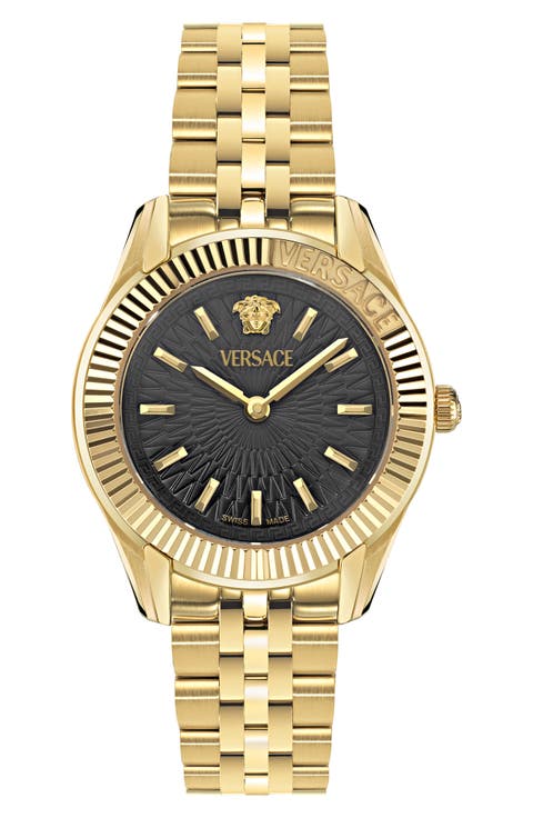Petite Greca Time Bracelet Watch, 30mm