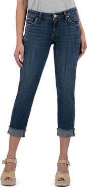 KUT from the Kloth Amy Crop Straight Leg Jeans