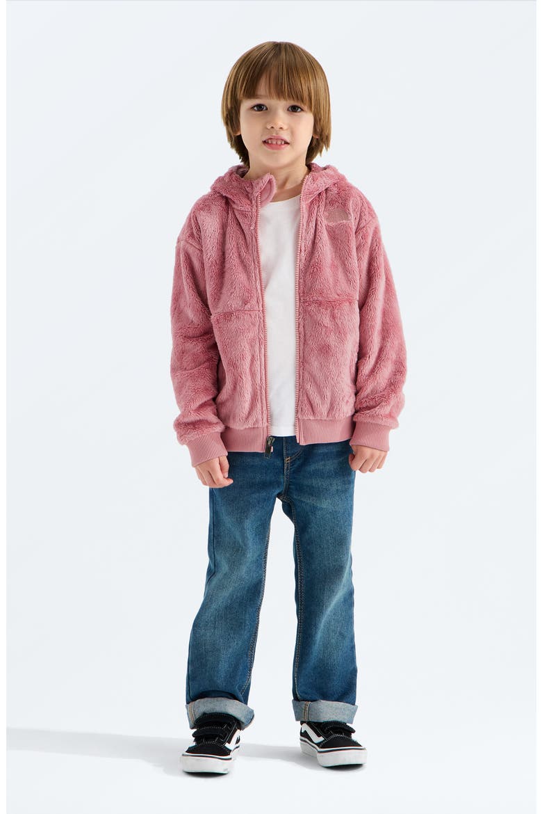 Kids' Osito Full Zip Hoodie, Alternate, color, PRIMROSE