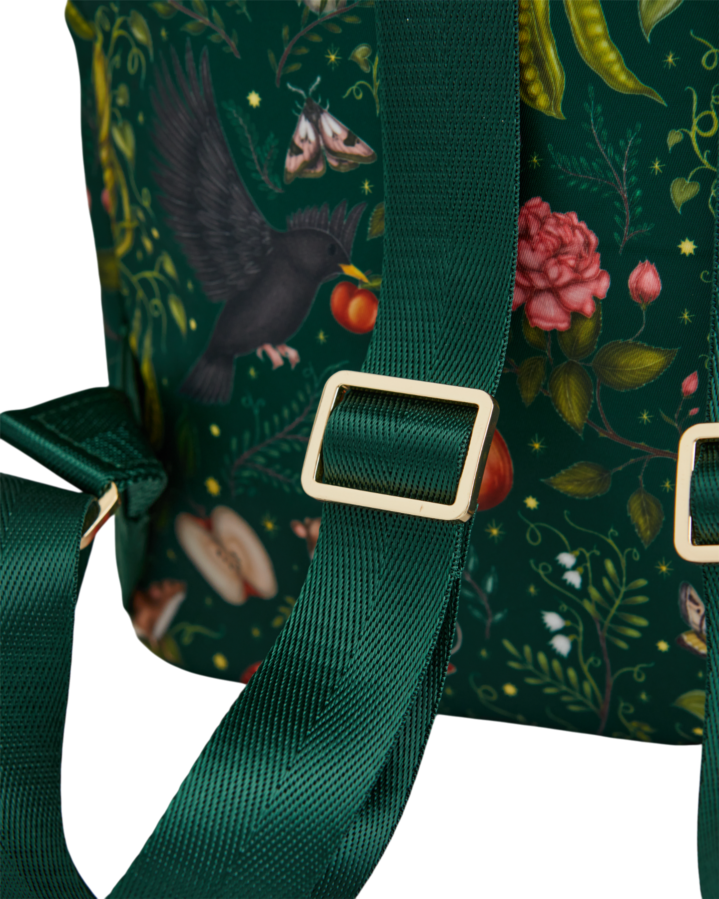 Fable England Catherine Rowe x Fable Into the Woods Green Backpack, Alternate, color, Green