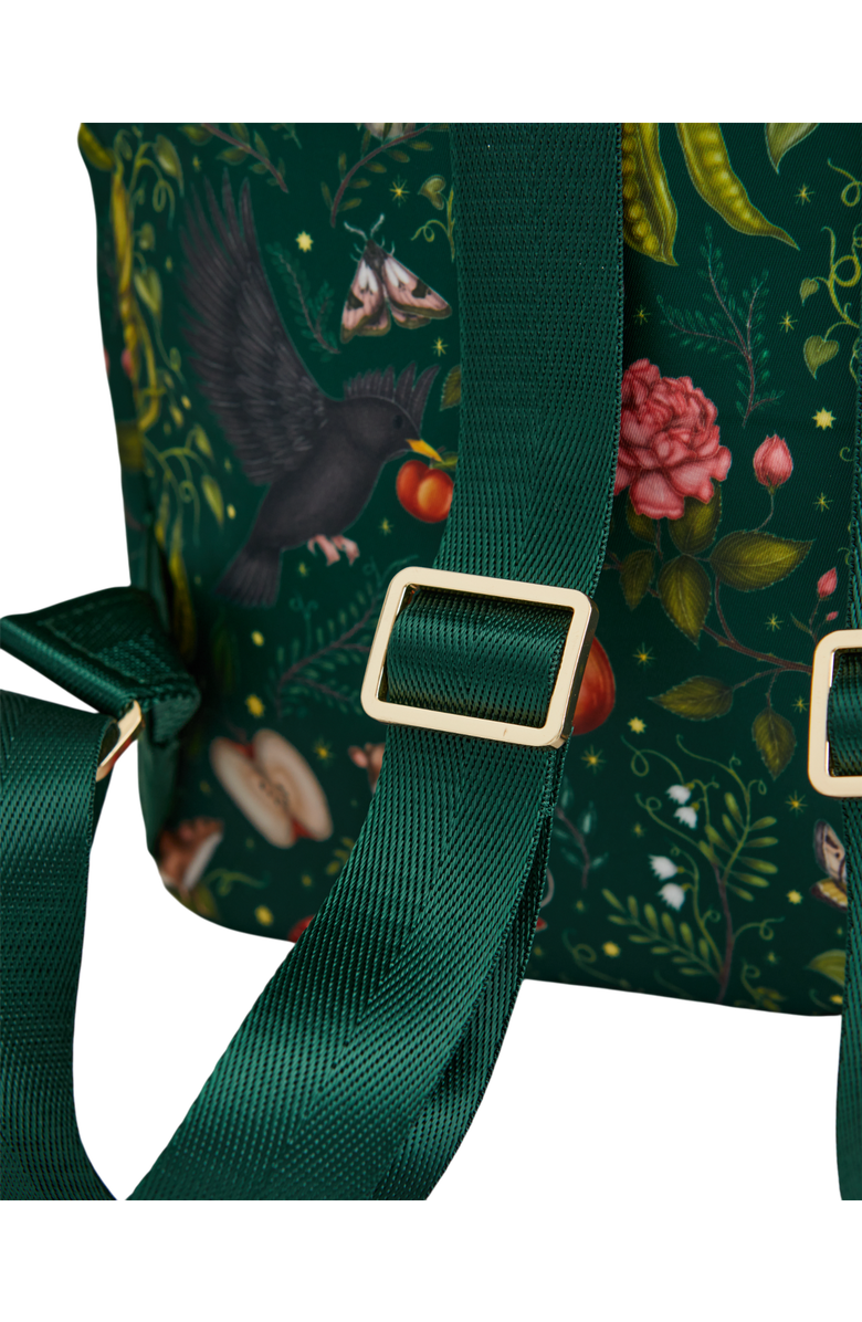 Fable England Catherine Rowe x Fable Into the Woods Green Backpack, Alternate, color, Green
