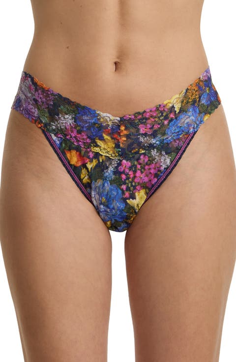 Print Original Rise Thong