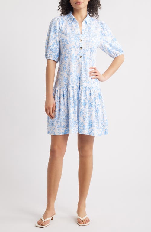 LILLY PULITZER LILLY PULITZER® BINGLEY SHORT SLEEVE DROP WAIST DRESS