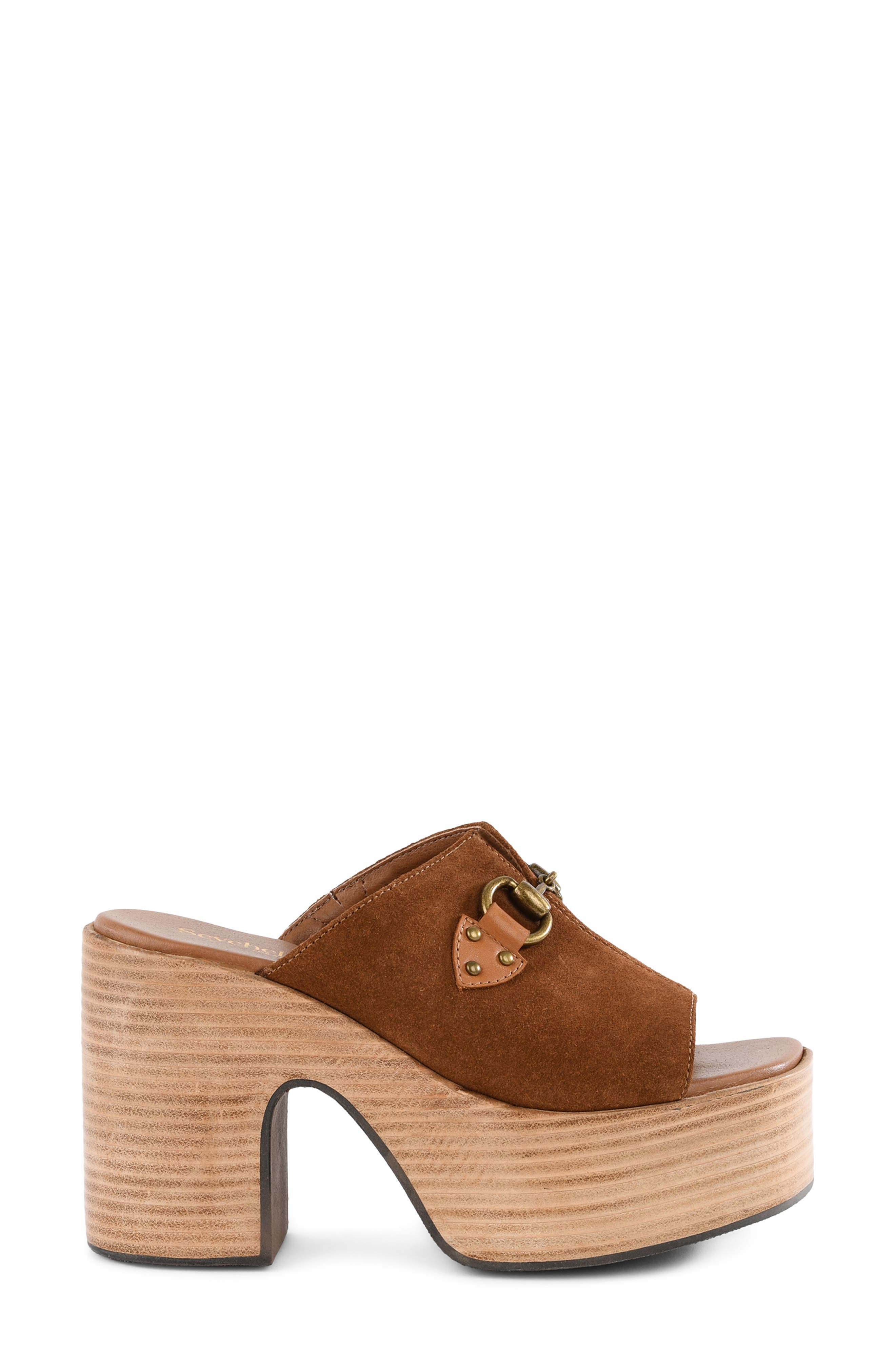 Take the Lead Platform Sandal, Alternate, color, TAN