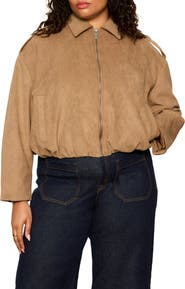 Sanctuary Takeoff Faux Suede Jacket