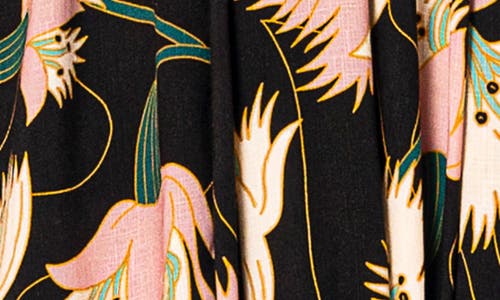 Maaji Floral Dream Nova Cover-up Dress In Black