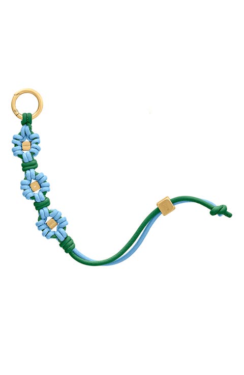 Bloom Edition Leather Wristlet Charm