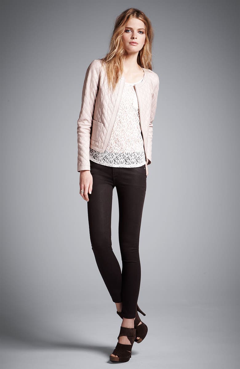 PAIGE Denim 'Verdugo' Coated Skinny Jeans, Alternate, color, 