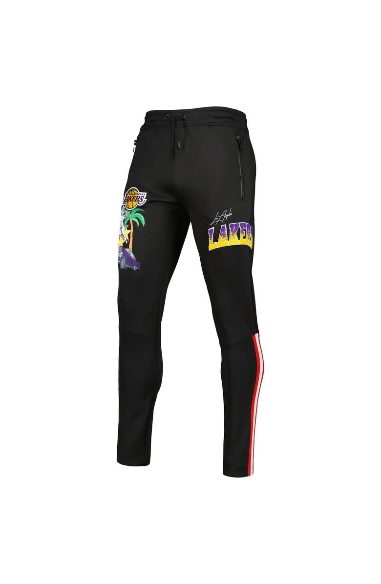 PRO STANDARD Men's Pro Standard Black Los Angeles Lakers Hometown Track Pants, Alternate, color, 