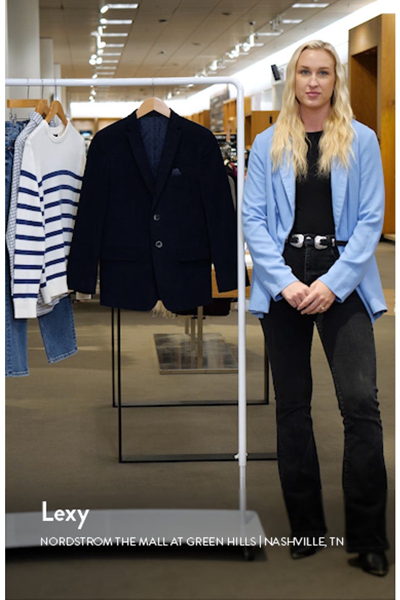 Kids' Stretch Cotton Corduroy Blazer video