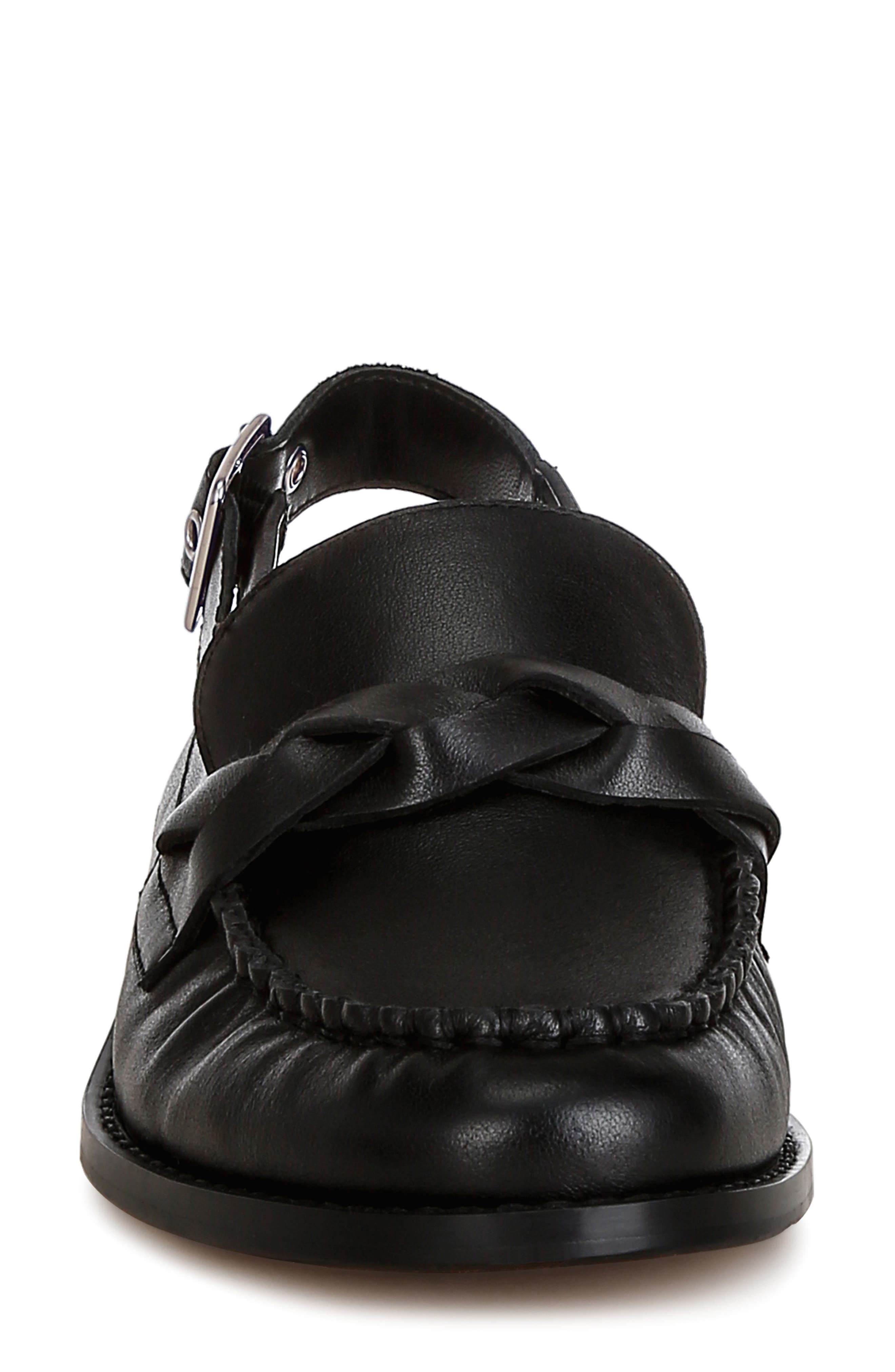 Rag & Co Jemykin Slingback Loafer, Alternate, color, Black