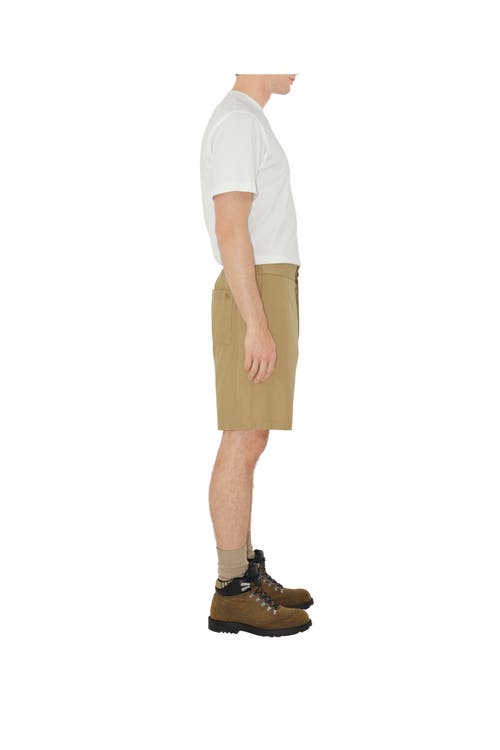 Burberry Gabardine Shorts In Blue