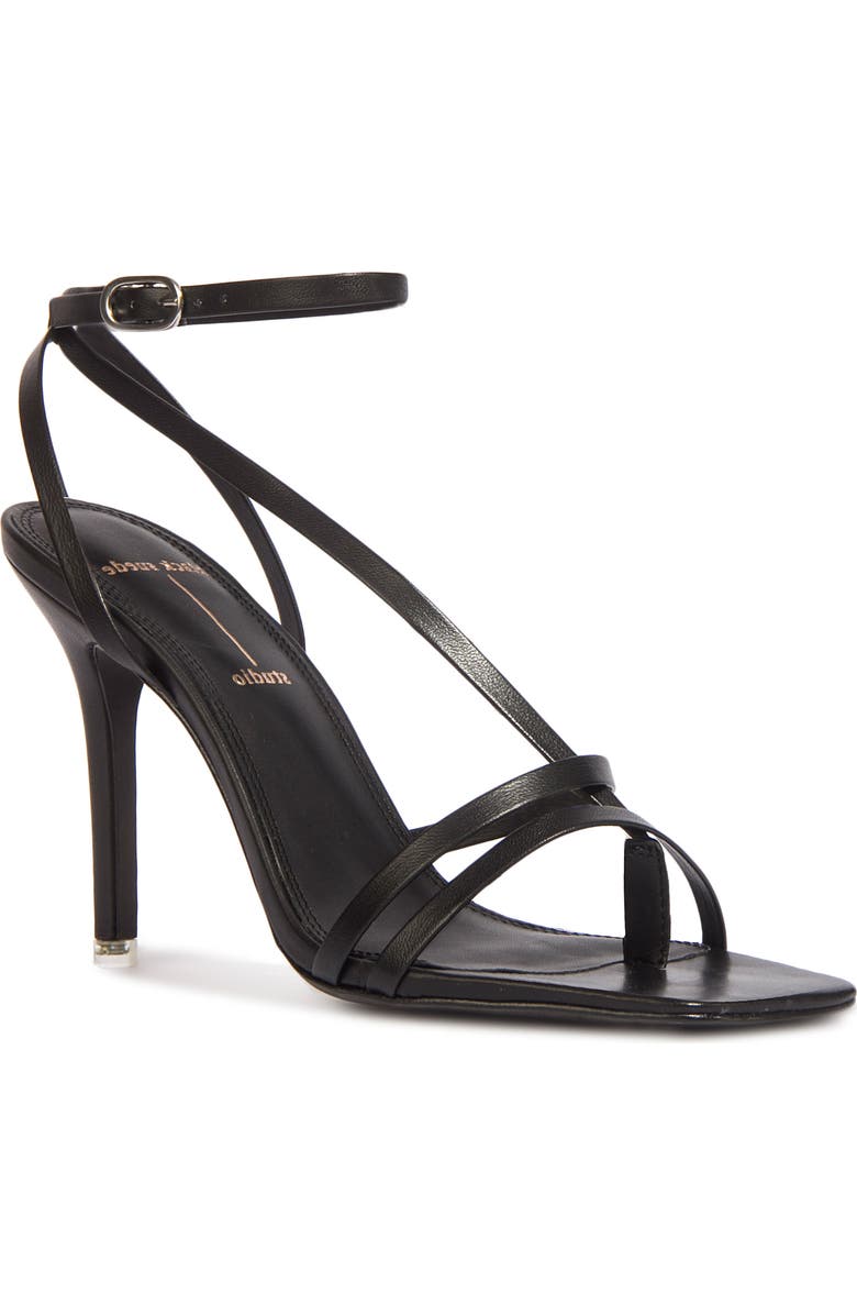 BLACK SUEDE STUDIO Mia Strappy Sandal, Main, color,