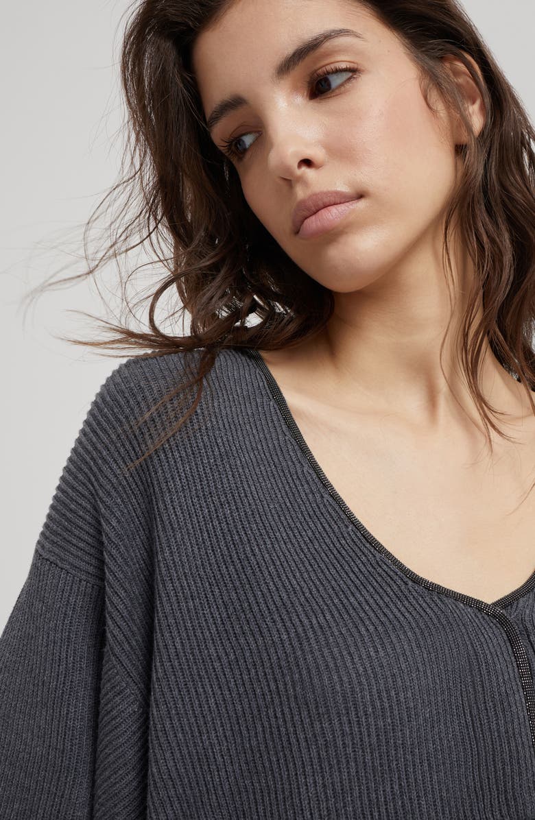 Brunello Cucinelli Cotton sweater, Alternate, color, 