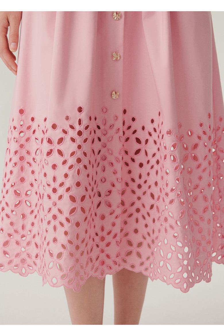Vera Midi Dress, Alternate, color, PINK