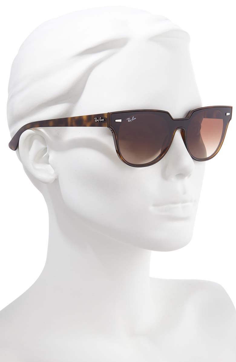Ray-Ban Blaze Meteor 145mm Gradient Shield Sunglasses, Alternate, color, 