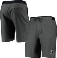 Columbia Men's Columbia Gray Michigan State Spartans Twisted Creek Omni-Shield Shorts