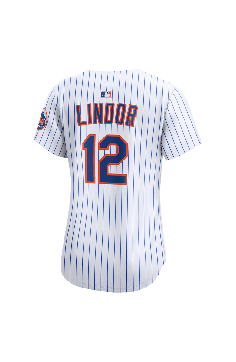 Nike Women's Nike Francisco Lindor White New York Mets Home Limited Jersey, Alternate, color, White