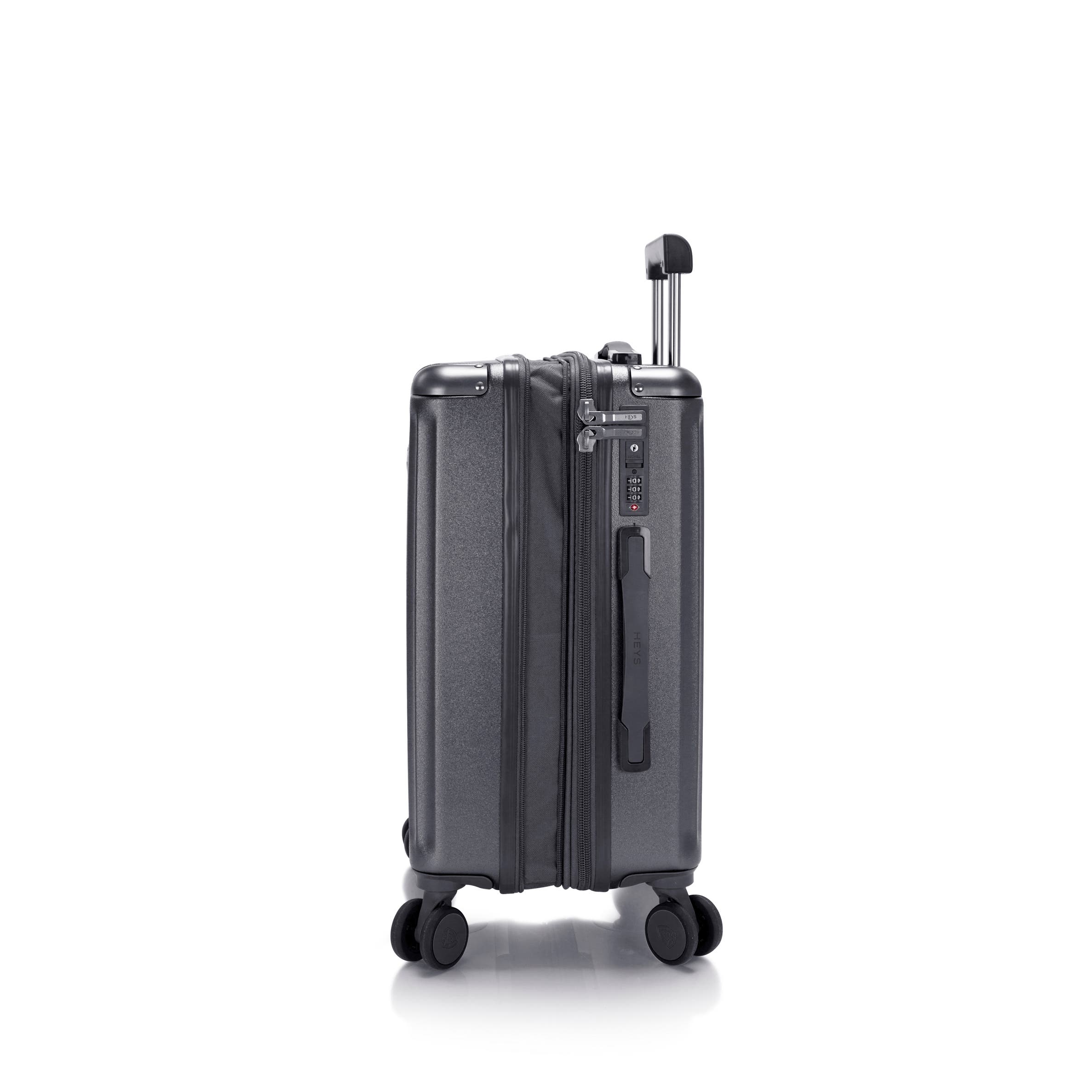 Heys Luxe 21 Inch Carry-on Luggage, Alternate, color, Gunmetal