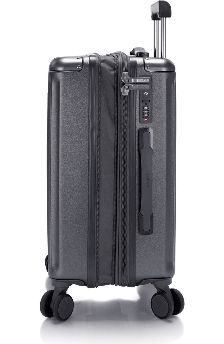Heys Luxe 21 Inch Carry-on Luggage, Alternate, color, Gunmetal