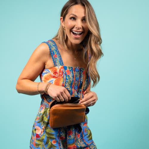 Casupo Leather Fanny Pack In Brown