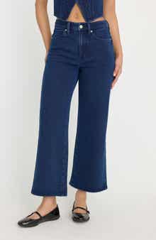 Jeanius Crop Palazzo Jeans