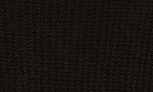 Nic + Zoe Nic+zoe Waffle Stitch Tuck Sweater In Black