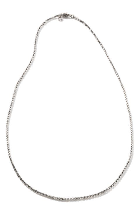 Men's Classic Box Chain Necklace