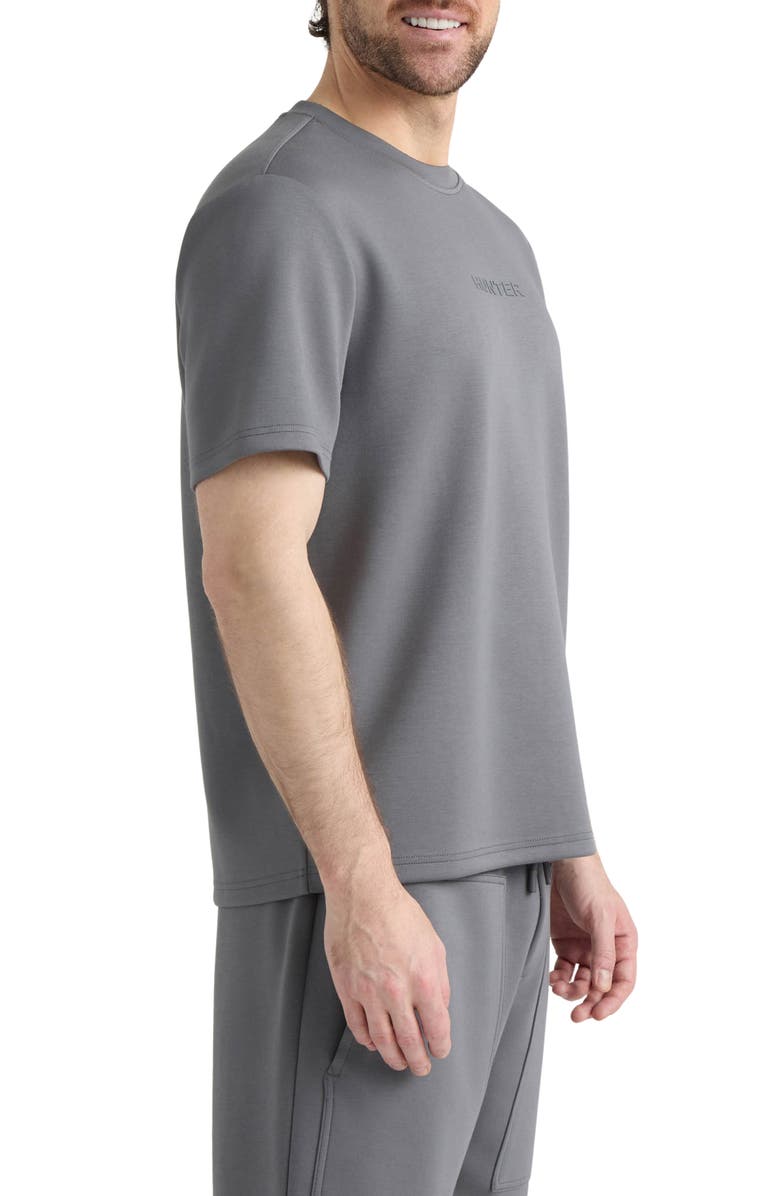 Hunter Barry Scuba Knit T-Shirt, Alternate, color, Castle Rock