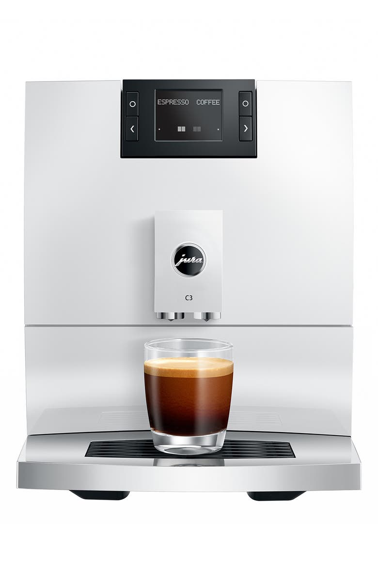 JURA C3 Piano Coffee Machine, Alternate, color, White