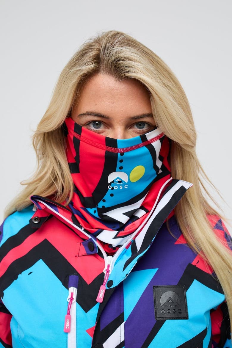 Neckwarmer - Fresh Prince Print, Alternate, color, Multicolored