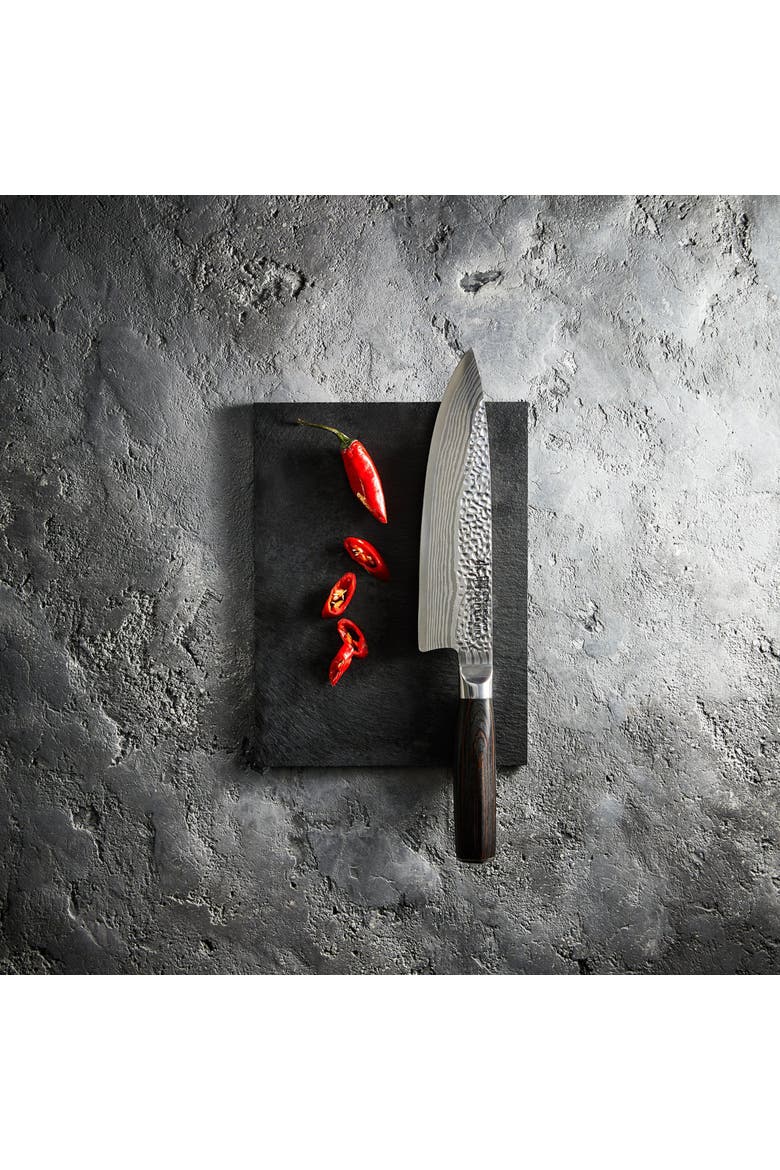 Damashiro EMPEROR® 8" Chef's Knife, Alternate, color, Silver