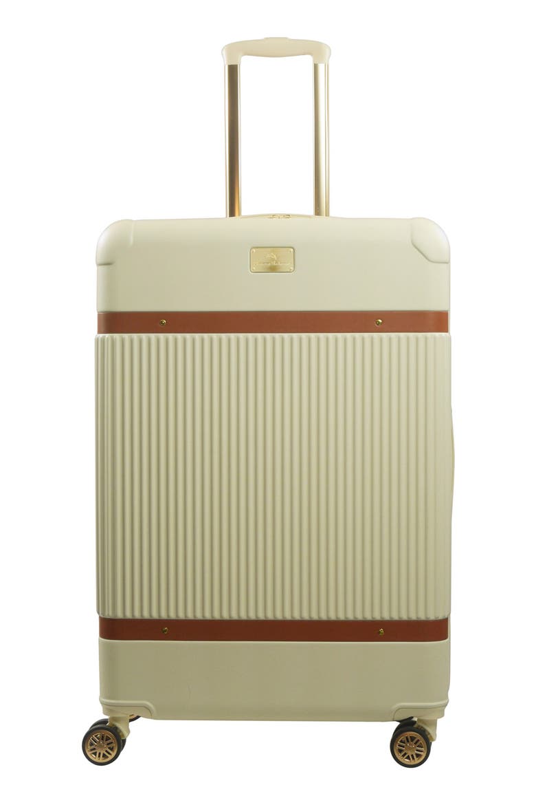 30-Inch Hardside Spinner Luggage, Alternate, color, CREAM