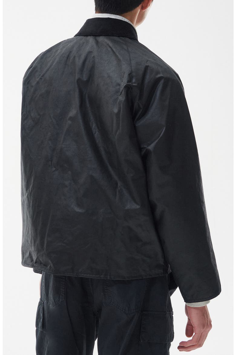 Transport Wax Jacket, Alternate, color, BLACK